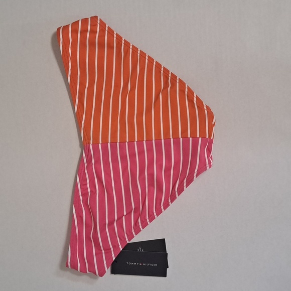 TOMMY HILFIGERSTRIPE HIGH-LEG BIKINI BOTTOM - Picture 10 of 10